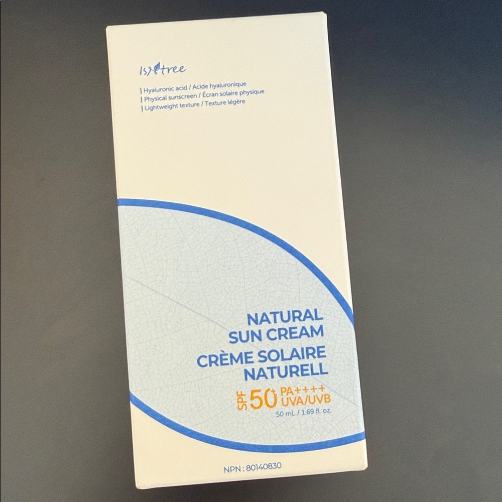 Korean Natural Sun Cream SPF 50 - Cream